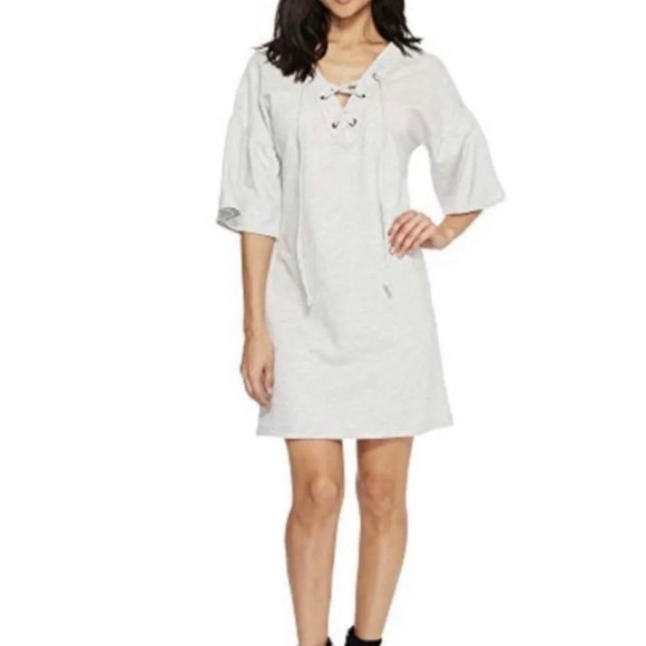 Sanctuary Dresses & Skirts - Sanctuary Flare Sleeve Cotton Sweater Midi Dress – Size Small – Sold Out NEW